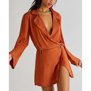 NWT Free People Simone Dress / Cinnaber